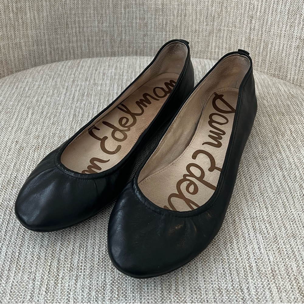 Sam Edelman Genuine Leather Ballet Flats